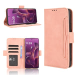 Custodia per telefono in pelle con slot per schede di consistenza al polpaccio, For Motorola Moto G06 / G06 Power, For Motorola Edge 70 5G, For Motorola Moto G56 / G66j / G66y 5G, For Motorola Edge 60 Pro / 60s Pro 5G