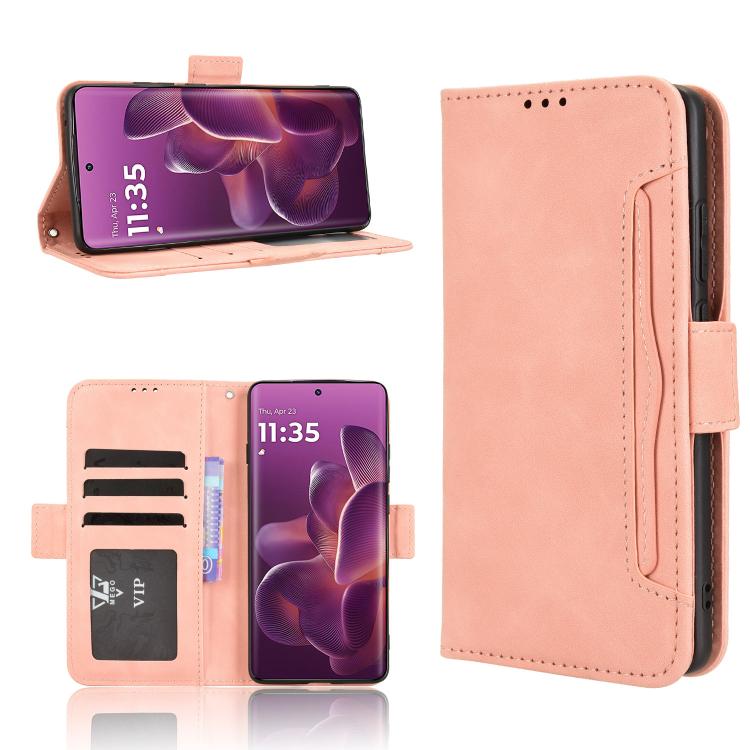 Custodia per telefono in pelle con slot per schede di consistenza al polpaccio, For Motorola Moto G06 / G06 Power, For Motorola Edge 70 5G, For Motorola Moto G56 / G66j / G66y 5G, For Motorola Edge 60 Pro / 60s Pro 5G