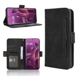 Custodia per telefono in pelle con slot per schede di consistenza al polpaccio, For Motorola Moto G06 / G06 Power, For Motorola Edge 70 5G, For Motorola Moto G56 / G66j / G66y 5G, For Motorola Edge 60 Pro / 60s Pro 5G