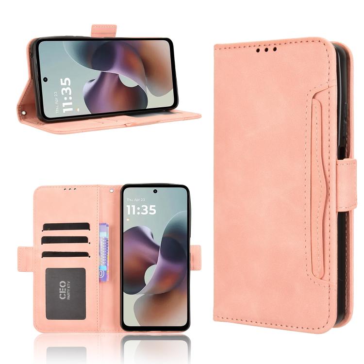 Custodia per telefono in pelle con slot per schede di consistenza al polpaccio, For Motorola Moto G06 / G06 Power, For Motorola Edge 70 5G, For Motorola Moto G56 / G66j / G66y 5G, For Motorola Edge 60 Pro / 60s Pro 5G