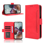 Custodia per telefono in pelle con slot per schede di consistenza al polpaccio, For Motorola Moto G06 / G06 Power, For Motorola Edge 70 5G, For Motorola Moto G56 / G66j / G66y 5G, For Motorola Edge 60 Pro / 60s Pro 5G
