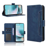 Custodia per telefono in pelle con slot per schede di consistenza al polpaccio, For Motorola Moto X70 Air Pro / Signature 5G, For Motorola Moto G17 / G17 Power 4G, For Motorola Edge 70 Fusion 5G, For Motorola Moto G67 Power / G57 Power