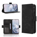 Custodia per telefono in pelle con slot per schede di consistenza al polpaccio, For Motorola Moto X70 Air Pro / Signature 5G, For Motorola Moto G17 / G17 Power 4G, For Motorola Edge 70 Fusion 5G, For Motorola Moto G67 Power / G57 Power
