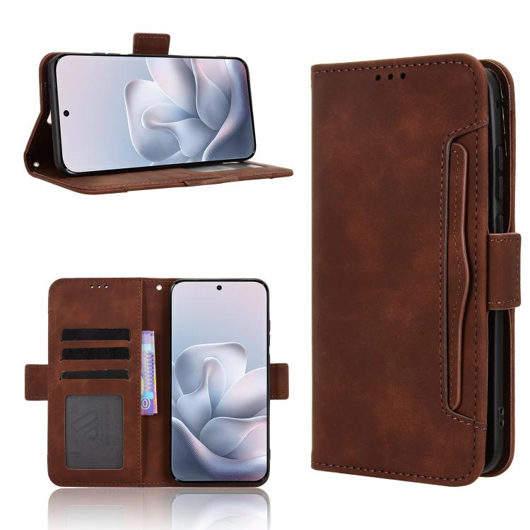 Custodia per telefono in pelle con slot per schede di consistenza al polpaccio, For Motorola Moto X70 Air Pro / Signature 5G, For Motorola Moto G17 / G17 Power 4G, For Motorola Edge 70 Fusion 5G, For Motorola Moto G67 Power / G57 Power