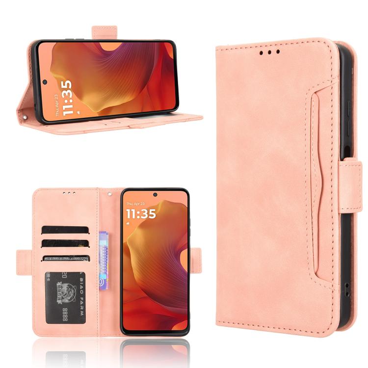 Custodia per telefono in pelle con slot per schede di consistenza al polpaccio, For Motorola Moto X70 Air Pro / Signature 5G, For Motorola Moto G17 / G17 Power 4G, For Motorola Edge 70 Fusion 5G, For Motorola Moto G67 Power / G57 Power