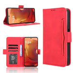 Custodia per telefono in pelle con slot per schede di consistenza al polpaccio, For Motorola Moto X70 Air Pro / Signature 5G, For Motorola Moto G17 / G17 Power 4G, For Motorola Edge 70 Fusion 5G, For Motorola Moto G67 Power / G57 Power
