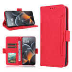 Custodia per telefono in pelle con slot per schede di consistenza al polpaccio, For Motorola Moto X70 Air Pro / Signature 5G, For Motorola Moto G17 / G17 Power 4G, For Motorola Edge 70 Fusion 5G, For Motorola Moto G67 Power / G57 Power