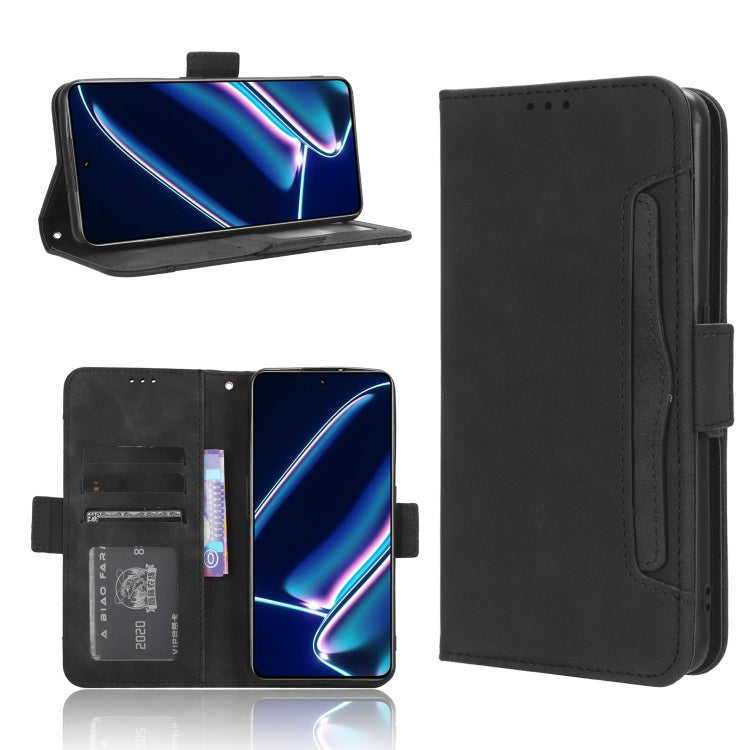 Custodia per telefono in pelle con slot per schede di consistenza al polpaccio, For Realme C65 4G, For Realme GT Neo5 SE