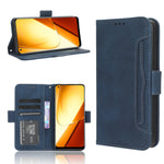 Custodia per telefono in pelle con slot per schede di consistenza al polpaccio, For Realme 11 5G Foreign / 11X, For Realme C53 / Narzo N53 4G, For Realme 11 5G, For Realme 11 Pro / 11 Pro+