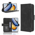 Custodia per telefono in pelle con slot per schede di consistenza al polpaccio, For Realme 11 5G Foreign / 11X, For Realme C53 / Narzo N53 4G, For Realme 11 5G, For Realme 11 Pro / 11 Pro+