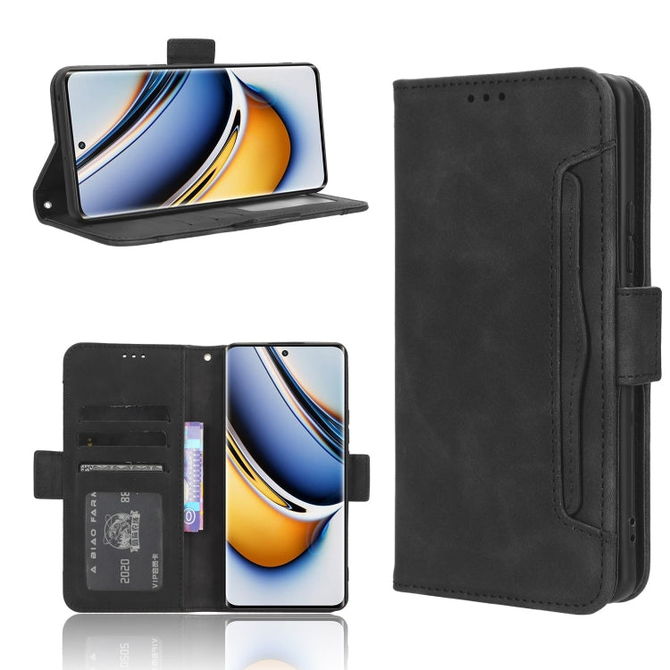 Custodia per telefono in pelle con slot per schede di consistenza al polpaccio, For Realme 11 5G Foreign / 11X, For Realme C53 / Narzo N53 4G, For Realme 11 5G, For Realme 11 Pro / 11 Pro+