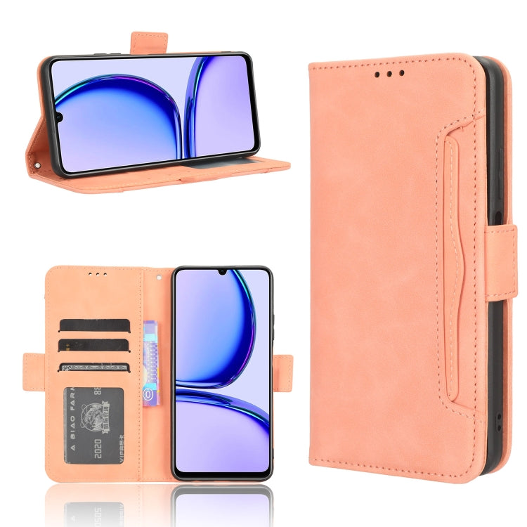 Custodia per telefono in pelle con slot per schede di consistenza al polpaccio, For Realme 11 5G Foreign / 11X, For Realme C53 / Narzo N53 4G, For Realme 11 5G, For Realme 11 Pro / 11 Pro+