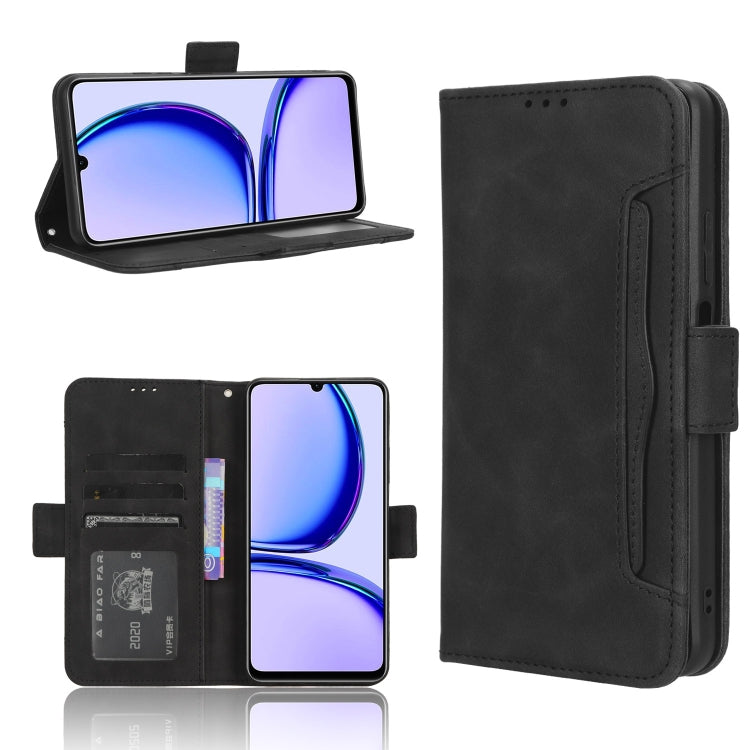 Custodia per telefono in pelle con slot per schede di consistenza al polpaccio, For Realme 11 5G Foreign / 11X, For Realme C53 / Narzo N53 4G, For Realme 11 5G, For Realme 11 Pro / 11 Pro+