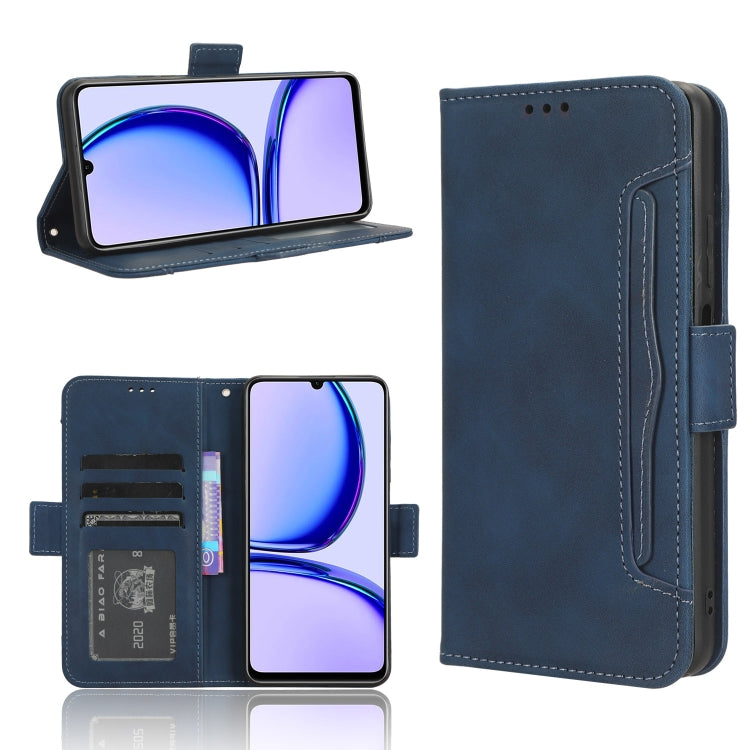 Custodia per telefono in pelle con slot per schede di consistenza al polpaccio, For Realme 11 5G Foreign / 11X, For Realme C53 / Narzo N53 4G, For Realme 11 5G, For Realme 11 Pro / 11 Pro+