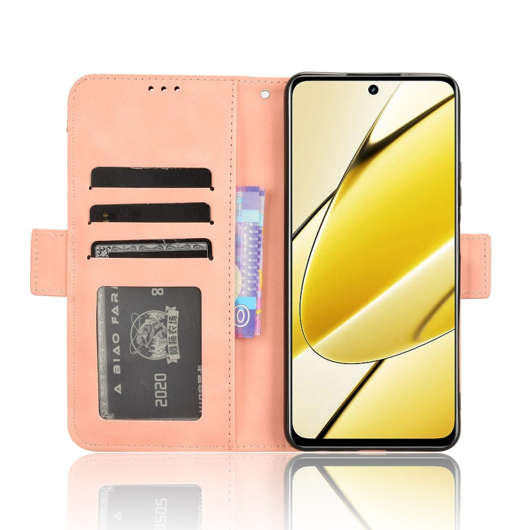Custodia per telefono in pelle con slot per schede di consistenza al polpaccio, For Realme 11 5G Foreign / 11X, For Realme C53 / Narzo N53 4G, For Realme 11 5G, For Realme 11 Pro / 11 Pro+