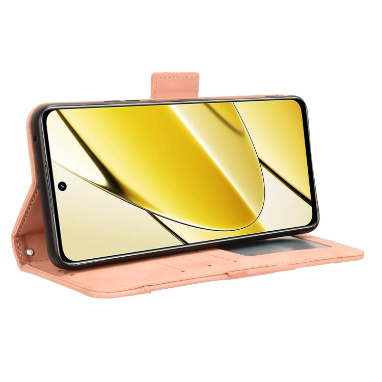 Custodia per telefono in pelle con slot per schede di consistenza al polpaccio, For Realme 11 5G Foreign / 11X, For Realme C53 / Narzo N53 4G, For Realme 11 5G, For Realme 11 Pro / 11 Pro+