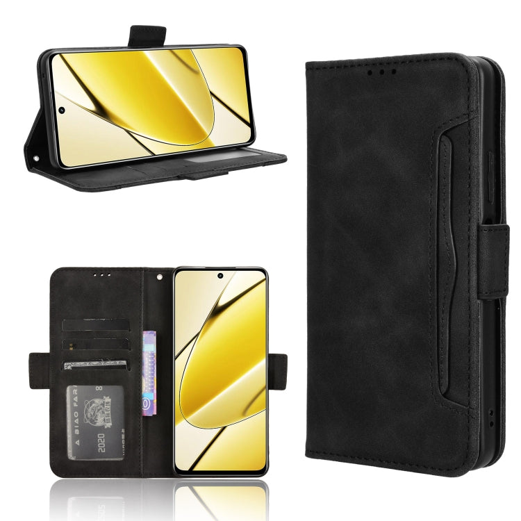 Custodia per telefono in pelle con slot per schede di consistenza al polpaccio, For Realme 11 5G Foreign / 11X, For Realme C53 / Narzo N53 4G, For Realme 11 5G, For Realme 11 Pro / 11 Pro+
