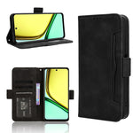 Custodia per telefono in pelle con slot per schede di consistenza al polpaccio, For Realme GT 6 / GT 6T / GT Neo6, For Realme C63 4G / C61 4G / Narzo N63 4G, For Realme 12 Lite 4G, For Realme GT Neo6 SE 5G
