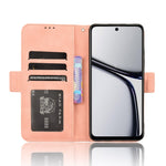 Custodia per telefono in pelle con slot per schede di consistenza al polpaccio, For Realme C65 4G, For Realme GT Neo5 SE