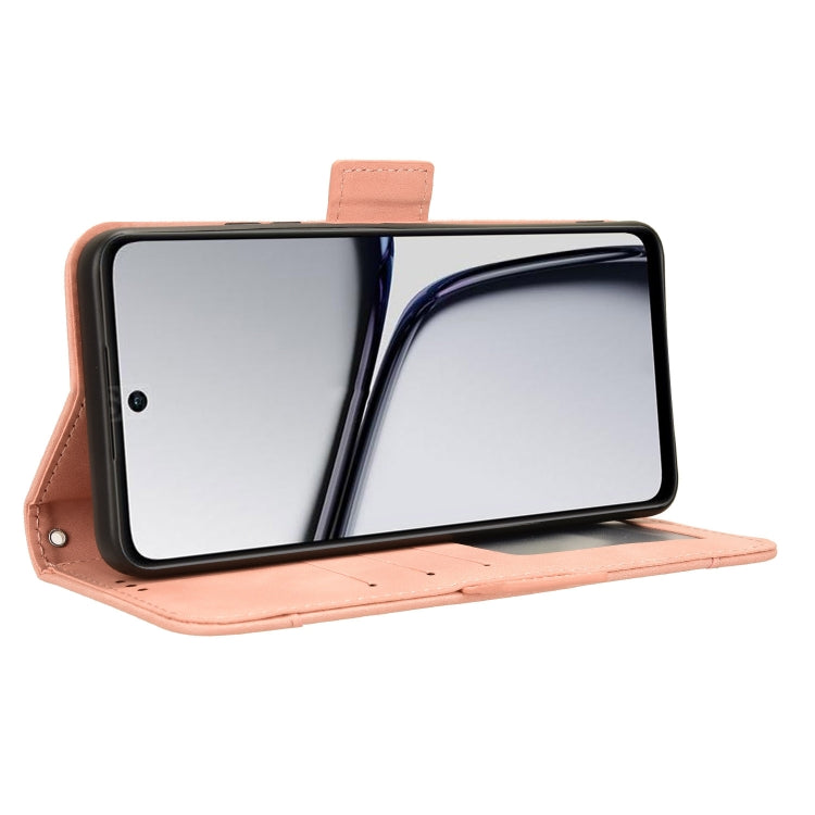 Custodia per telefono in pelle con slot per schede di consistenza al polpaccio, For Realme C65 4G, For Realme GT Neo5 SE