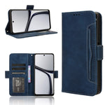 Custodia per telefono in pelle con slot per schede di consistenza al polpaccio, For Realme C65 4G, For Realme GT Neo5 SE