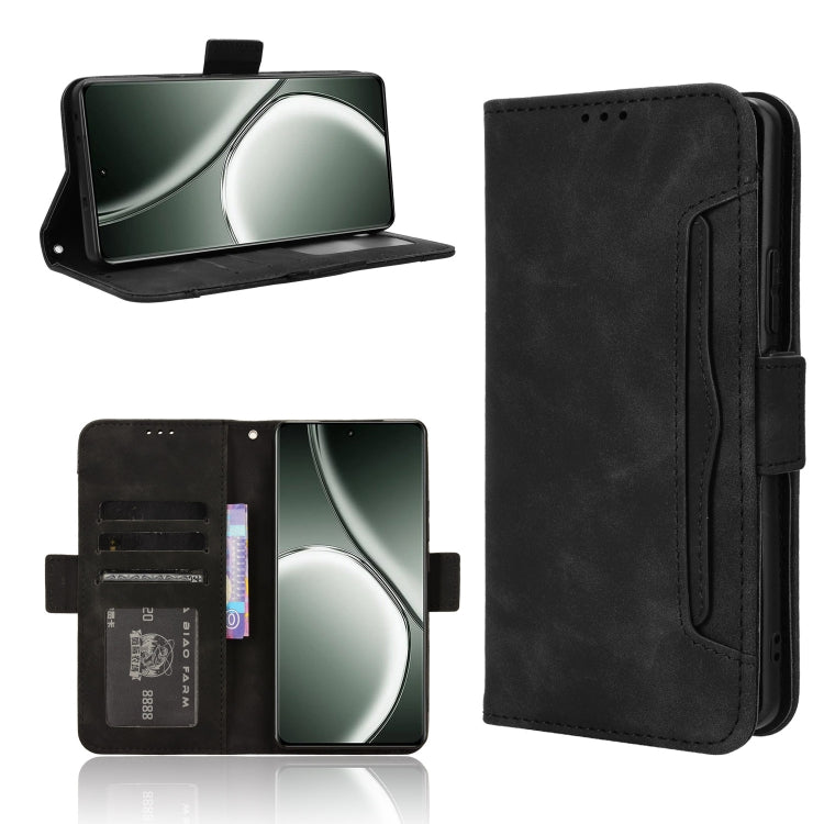 Custodia per telefono in pelle con slot per schede di consistenza al polpaccio, For Realme GT 6 / GT 6T / GT Neo6, For Realme C63 4G / C61 4G / Narzo N63 4G, For Realme 12 Lite 4G, For Realme GT Neo6 SE 5G