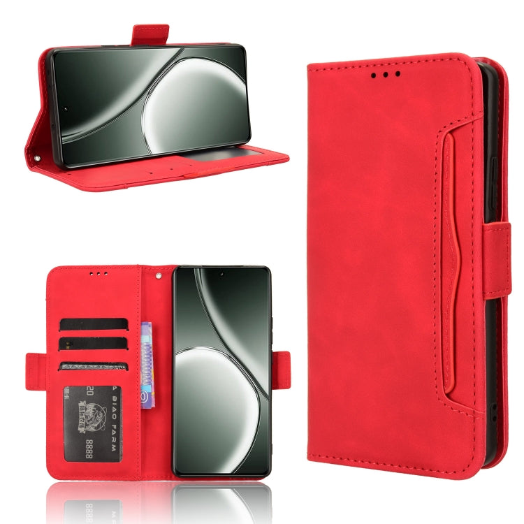 Custodia per telefono in pelle con slot per schede di consistenza al polpaccio, For Realme GT 6 / GT 6T / GT Neo6, For Realme C63 4G / C61 4G / Narzo N63 4G, For Realme 12 Lite 4G, For Realme GT Neo6 SE 5G