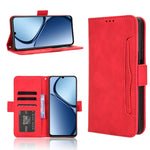 Custodia per telefono in pelle con slot per schede di consistenza al polpaccio, For Realme GT 6 / GT 6T / GT Neo6, For Realme C63 4G / C61 4G / Narzo N63 4G, For Realme 12 Lite 4G, For Realme GT Neo6 SE 5G
