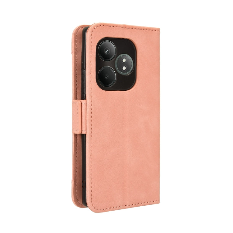 Custodia per telefono in pelle con slot per schede di consistenza al polpaccio, For Realme GT 6 / GT 6T / GT Neo6, For Realme C63 4G / C61 4G / Narzo N63 4G, For Realme 12 Lite 4G, For Realme GT Neo6 SE 5G