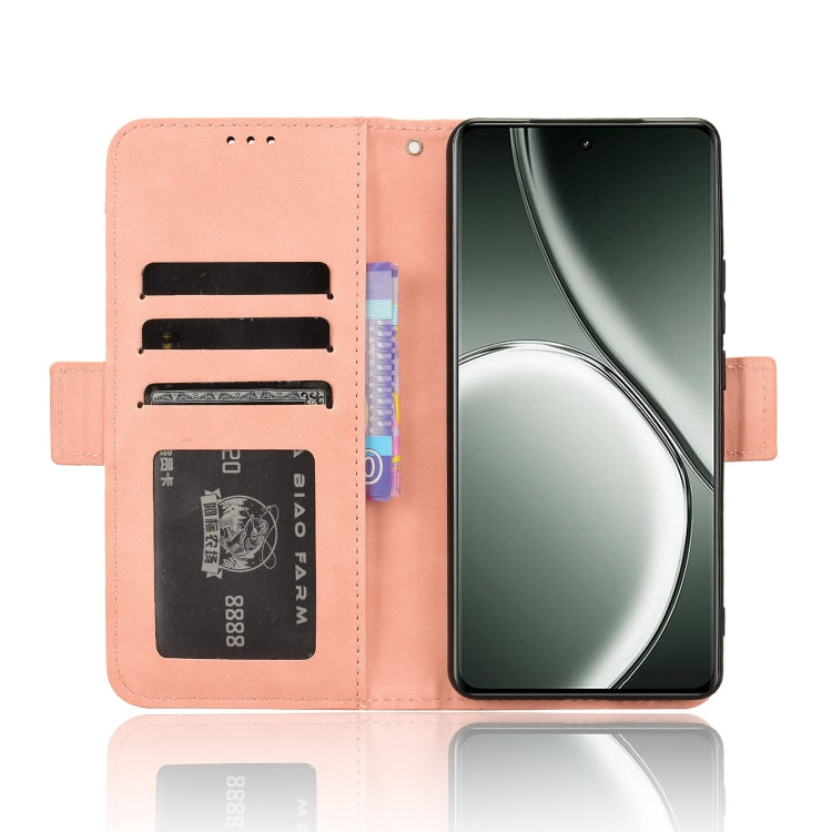 Custodia per telefono in pelle con slot per schede di consistenza al polpaccio, For Realme GT 6 / GT 6T / GT Neo6, For Realme C63 4G / C61 4G / Narzo N63 4G, For Realme 12 Lite 4G, For Realme GT Neo6 SE 5G