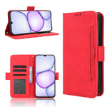 Custodia per telefono in pelle con slot per schede di consistenza al polpaccio, For Realme 16T 5G, For Realme C100i 4G / C100x 4G, For Realme C100 4G, For Realme C83 5G / P4 Lite 5G