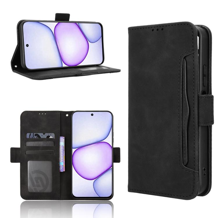 Custodia per telefono in pelle con slot per schede di consistenza al polpaccio, For Realme 16T 5G, For Realme C100i 4G / C100x 4G, For Realme C100 4G, For Realme C83 5G / P4 Lite 5G