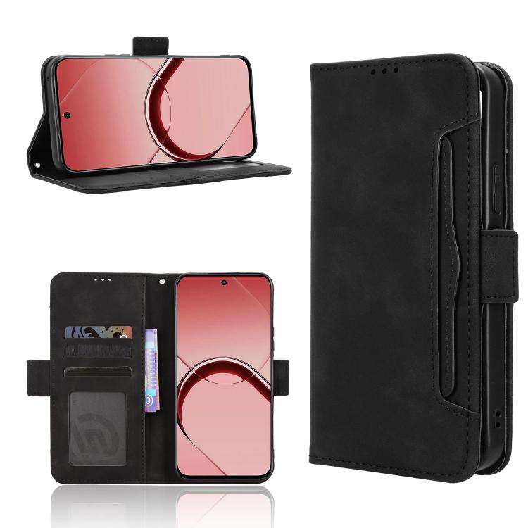 Custodia per telefono in pelle con slot per schede di consistenza al polpaccio, For Realme 16T 5G, For Realme C100i 4G / C100x 4G, For Realme C100 4G, For Realme C83 5G / P4 Lite 5G