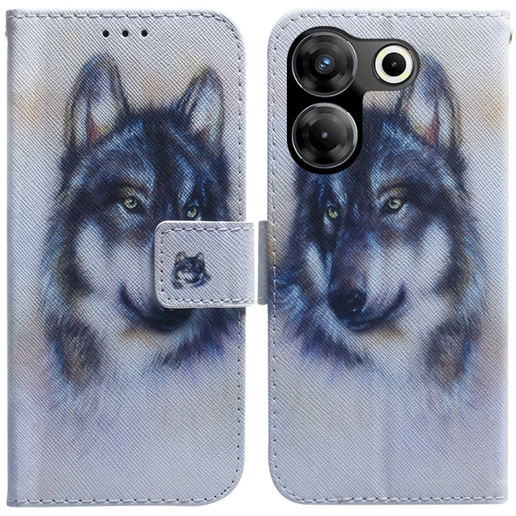 Custodia per cellulare in pelle flip con disegno colorato, For Tecno Camon 20 Premier 5G, For Tecno Camon 20 Pro 5G