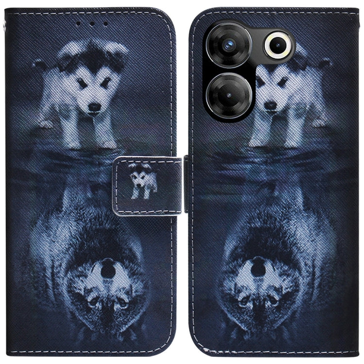 Custodia per cellulare in pelle flip con disegno colorato, For Tecno Camon 20 Premier 5G, For Tecno Camon 20 Pro 5G