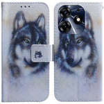 Custodia per cellulare in pelle flip con disegno colorato, For Tecno Spark 10 / Spark 10C, For Tecno Spark 10 Pro