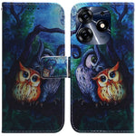 Custodia per cellulare in pelle flip con disegno colorato, For Tecno Spark 10 / Spark 10C, For Tecno Spark 10 Pro