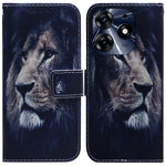 Custodia per cellulare in pelle flip con disegno colorato, For Tecno Spark 10 / Spark 10C, For Tecno Spark 10 Pro