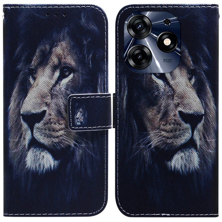 Custodia per cellulare in pelle flip con disegno colorato, For Tecno Spark 10 / Spark 10C, For Tecno Spark 10 Pro