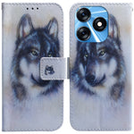 Custodia per cellulare in pelle flip con disegno colorato, For Tecno Spark 10 / Spark 10C, For Tecno Spark 10 Pro
