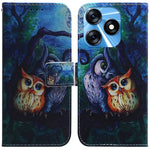 Custodia per cellulare in pelle flip con disegno colorato, For Tecno Spark 10 / Spark 10C, For Tecno Spark 10 Pro