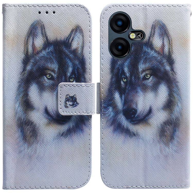 Custodia per cellulare in pelle flip con disegno colorato, For Tecno Pova 5 Pro, For Tecno Pova Neo 3