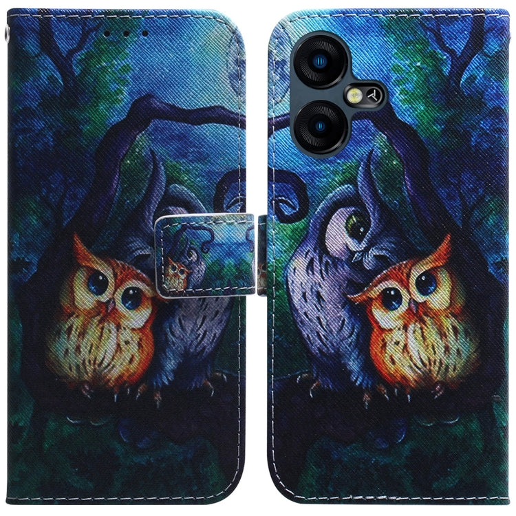 Custodia per cellulare in pelle flip con disegno colorato, For Tecno Pova 5 Pro, For Tecno Pova Neo 3