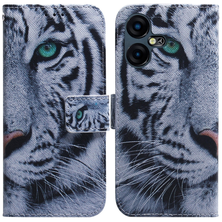 Custodia per cellulare in pelle flip con disegno colorato, For Tecno Pova 5 Pro, For Tecno Pova Neo 3