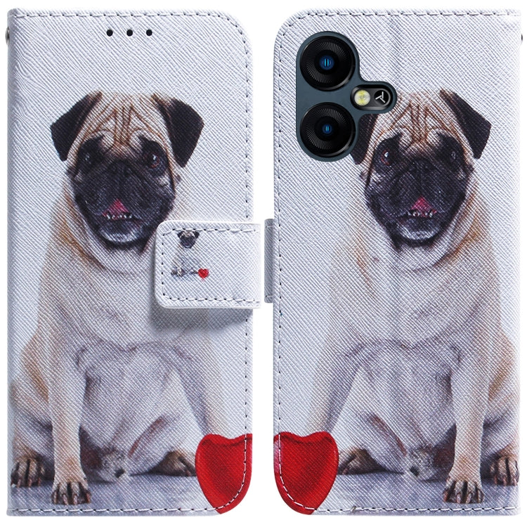 Custodia per cellulare in pelle flip con disegno colorato, For Tecno Pova 5 Pro, For Tecno Pova Neo 3