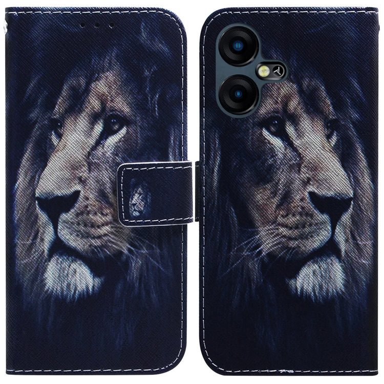 Custodia per cellulare in pelle flip con disegno colorato, For Tecno Pova 5 Pro, For Tecno Pova Neo 3