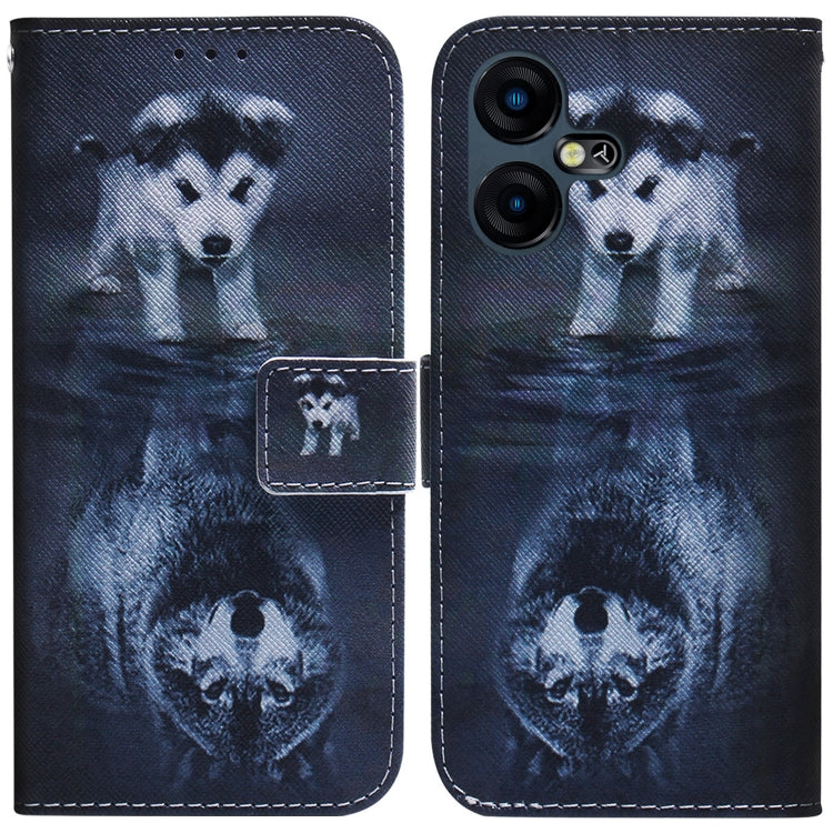 Custodia per cellulare in pelle flip con disegno colorato, For Tecno Pova 5 Pro, For Tecno Pova Neo 3