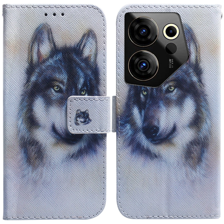 Custodia per cellulare in pelle flip con disegno colorato, For Tecno Camon 20 Premier 5G, For Tecno Camon 20 Pro 5G