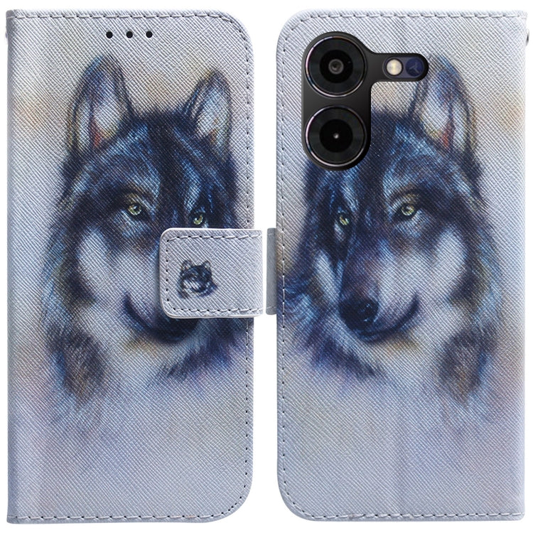Custodia per cellulare in pelle flip con disegno colorato, For Tecno Pova 5 Pro, For Tecno Pova Neo 3