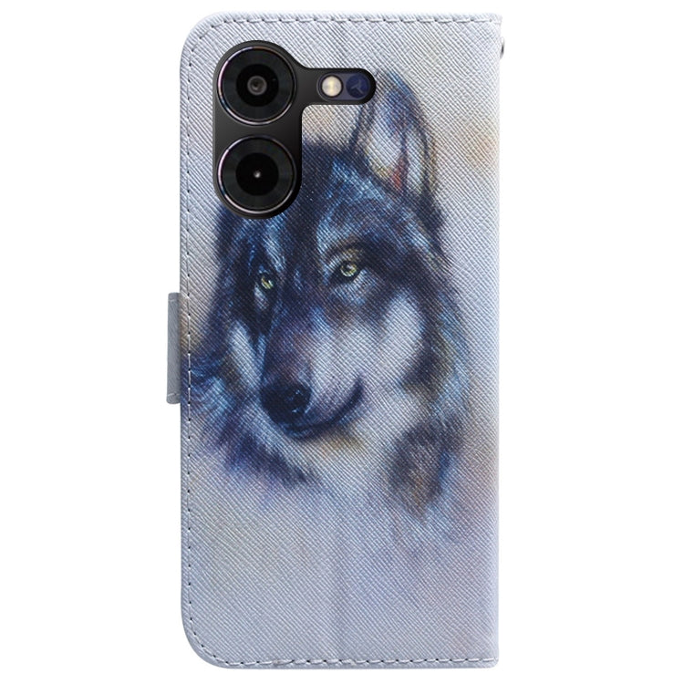 Custodia per cellulare in pelle flip con disegno colorato, For Tecno Pova 5 Pro, For Tecno Pova Neo 3